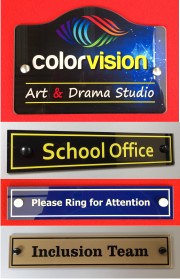 Tamper Resistant Acrylic Classroom Door Signs